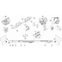 Ditec - poulie télescopique 6DASTP