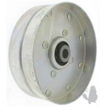 poulie à gorge plate adaptable ariens - mtd. remplace origine 07314000, 756-0128, 756-0218. ø: ext:33,34mm,alésage:9,52mm, h:82,