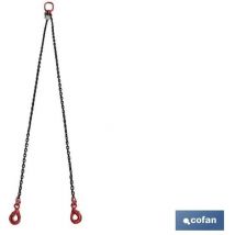 Chaîne Poulpe 8mm. Go80 2rx6m