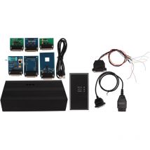 Jeffergarden Pour Iprog Plus V85 ECU programmeur adaptateurs complets prise en charge Immo kilométrage AB réinitialisation pour les automobiles