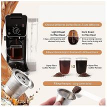 Fei Yu - Pour la machine à café Ninja Cfp201 Cfp301 Capsule de café en acier inoxydable à circulation k Cup à trois trous