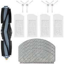 Pour le remplacement du filtre et du chiffon de nettoyage Ecovacs Deebot T10 Plus