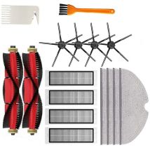 Pour S5 S502-00 S502-02 S5 Max S6 S6 Maxv S6 Pure E4 E5 Robot Aspirateur Pièces De Rechange Brosse Latérale Principale Fil