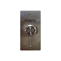 Poussoir Inox Lumineux C/No/Nf S