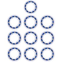 Poweka Roulements à Billes pour Roue Compatibles avec Polaris 180 280 Nettoyeurs de Piscine Partie C60 C-60 (10 Pièces)