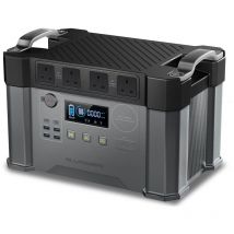 S2000 Pro 1451Wh Portable Power Station, 4x 2400W ac Outlet Solar Generator Portable Generator Outdoor Generator for Home Backup, Emergency, Outdoor,