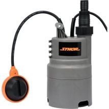 STHOR – 79909 – Pompe immergée 400 W – Type d'eau, Caractéristiques pompe, Puissance, Débit de la pompe