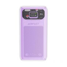 Powerbank 10000mAh Sparkling Series charge rapide 30W violet