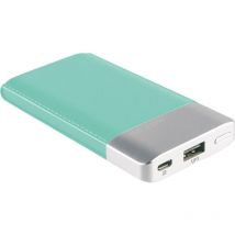 PB-4000 Powerbank (batterie supplémentaire) 4000 mAh LiPo bleu - Realpower