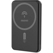 Powerbank magnétique 5 000 mAh avec chargeur à induction MagSafe, noir
