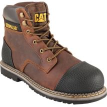 CAT - Powerplant, Safety Boots, Brown, Size 13