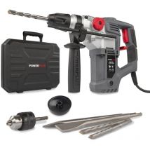 Martillo Percutor 3 Modos 900W. 4J. + 6 Accesorios