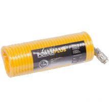 Mistral - Manguera aire espiral 7,5m conex rapida powair0200 powerplus