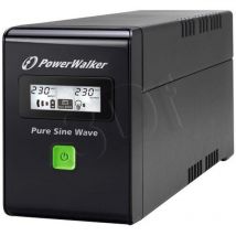 Powerwalker - Power Walker ups Line-Interactive 600VA 2x pl 230V pure sine RJ11/RJ45 usb - (Offline) ups - 600 w (10120085)