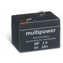 Powery Batería plomo ( Multipower MP2-6