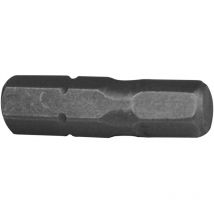 Hex 5 S2 Grade Steel Screwdriver Bits x 25mm Pack of 3 FAISBH525