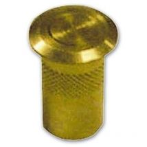 Pozzetto per Asta in Ottone con Molla 10 mm
