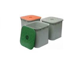 Arnocanali - Pozzetto per palo diametro 60mm couleur verte 2525v