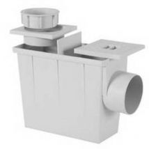 Pozzetto pluviale in pvc diam.100