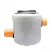 Rototec - Pozzetto prelievi fiscali 50 tondo liscio