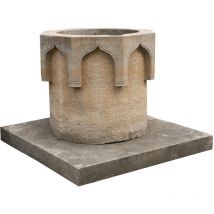 Pozzo in pietra L120xPR120xH90 cm