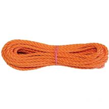 PP-Seil gedreht, orange 10 mm x 20 m - Vormann