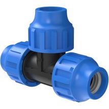 Pp T-Stück, 25 mm, Klemmfitting für hdpe