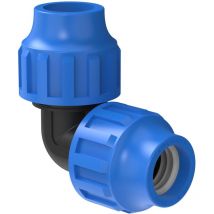 Pp Winkel 90°, 32 mm, Klemmfitting für hdpe