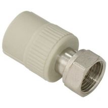 PPR Kupplung mit Scheiben 25x3/4" Schweißtechnik PP-R