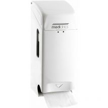 Mediclinics - PR0784 Dispensador Papel 2 Rollos Blanco - ref: PR0784