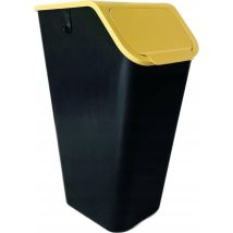 Practic Bini Abfalltrennbehälter 35l Gelb Schwarz