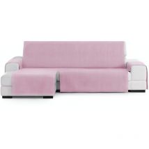 Practica salvadivano con penisola 240cm sinistra vista frontale Levante colore 02-rosa