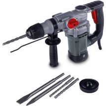 Practixx Marteau perforateur PX-BH-5 Practixx - 5J - Vario-Speed - 1050W - SDS-Plus - Coffret, forets et accessoires inclus