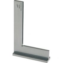 Präzisions Stahlwinkel DIN875-1 Inox mit Anschlag Schenkellänge 100 x 70 mm