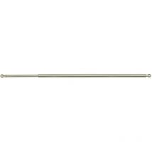 Errebi - astina per tendine alluminio nichel terminale a palla estensibile da 40 a 60 cm