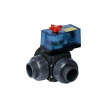 Praher 3-wege-kugelhahn Ø 50mm Mit Elektrischem Stellmotor