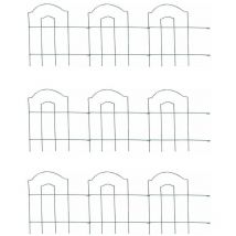 Maxiedge - Prato, bordura metallica per giardino 3m Set di 9