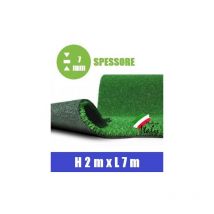 Italfrom - Prato Sintetico h 2,00 x 7 mt - Evento Matrimonio Spessore:7 mm