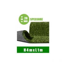 Prato Sintetico h 4,00 x 1 mt -Spessore:20 mm