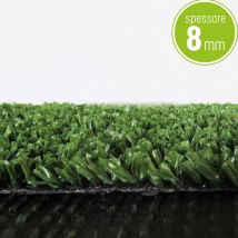Verdelook - prato sintetico 8mm finta erba esterno giardino tappeto 1x25mt