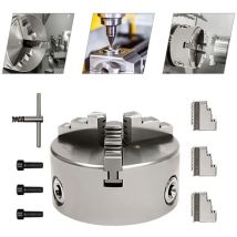 Präzisions-3-backenfutter 125 Mm 3-backenfutter Für Cnc-drehmaschine Futter