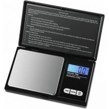 Präzisionswaage 0,01 G, 200 G/0,01 G, Taschenwaage Mit Lcd-display, Kleine Schmuckwaage, Küchenwaage, Präzisionswaage Mit Tara-funktion, Edelstahl (