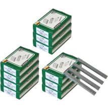 10x Vz06cnk Heftklammer 10,5 X 6 Mm Typ Vz 67000 Stück Aus Stahl Verzinkt - Prebena