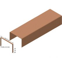 Agrafes B19CLF de Prebena bronzées