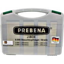 Stauchkopfnägel J-Box im Koffer - Prebena