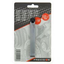Jauge epaisseur precision 18 lames 0.03 a 1 mm