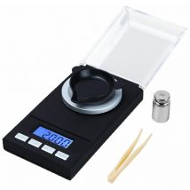 Langray - Precision Milligram Scale 50g x 0.001g, Jewelry Scale with led Display Scale, Multifunction Electronic Scale, Kitchen Scale, Pocket Scale