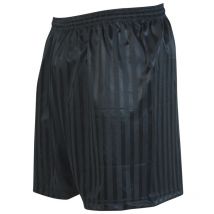 Precision Striped Continental Football Shorts Junior Black S Junior 22-24