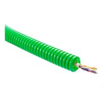 Shopelec - Gaine icta verte ø 20mm préfilée adsl 298 Grade 1 (bobine de 100m) Prefilco courant