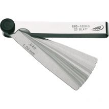 Präz.-Fühlerlehre 13Blatt 0,05-1,0mm hp